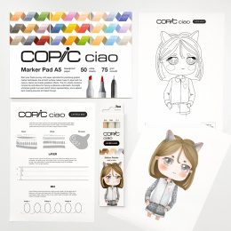 Ciao Layer & Mix Manga Starter Set Mellow dans le groupe Stylos / Crayons d'artistes / Feutres d'illustrations chez Pen Store (135143)