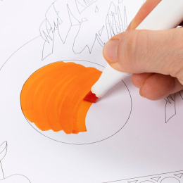 Markers 48-set dans le groupe Stylos / Crayons d'artistes / Feutres d'illustrations chez Pen Store (135226)
