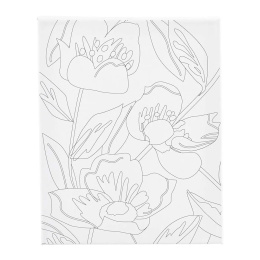 Toile avec impression 24x30cm 360g Coquelicot dans le groupe Matériels d'artistes / L'atelier / Châssis à clés / Toile de peinture acrylique chez Pen Store (135413)