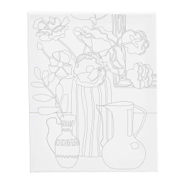 Toile avec impression 24x30cm 360g Nature morte florale dans le groupe Matériels d'artistes / L'atelier / Châssis à clés / Toile de peinture acrylique chez Pen Store (135414)