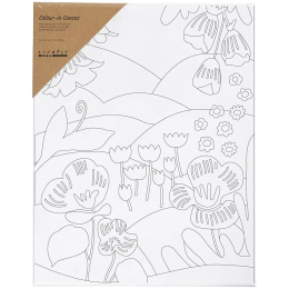 Toile avec impression 24x30cm 360g Paysage floral dans le groupe Kids / Hobby et Coleurs pour enfants / Accessoires de peinture pour enfants chez Pen Store (135415)
