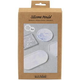 Moules en silicone 4 pièces dans le groupe Loisirs créatifs / Techniques / Coulée chez Pen Store (135419)
