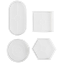 Moules en silicone 4 pièces dans le groupe Loisirs créatifs / Techniques / Coulée chez Pen Store (135419)