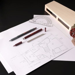 600 Porte-mine 0,5 Dark Stone dans le groupe Stylos / Écrire / Porte-mines chez Pen Store (135424)
