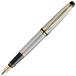 Expert Steel/Gold Stylo-plume  dans le groupe Stylos / Stylo haute de gamme / Stylo à plume chez Pen Store (135459_r)