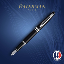 Expert Matt Black Stylo-plume Medium dans le groupe Stylos / Stylo haute de gamme / Stylo à plume chez Pen Store (135464)