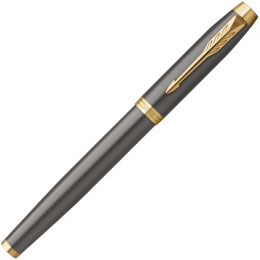 IM Grey/Gold Rollerball dans le groupe Stylos / Stylo haute de gamme / Roller chez Pen Store (135473)