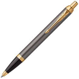 IM Grey/Gold Stylo à bille dans le groupe Stylos / Stylo haute de gamme / Stylo à bille chez Pen Store (135474)
