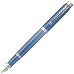 IM Rituals Blue/Chrome Stylo-plume dans le groupe Stylos / Stylo haute de gamme / Stylo à plume chez Pen Store (135479_r)