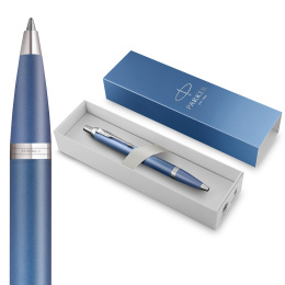 IM Rituals Blue/Chrome Stylo à bille dans le groupe Stylos / Stylo haute de gamme / Stylo à bille chez Pen Store (135482)