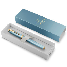 IM Rituals Gradient Blue/Gold Rollerball dans le groupe Stylos / Stylo haute de gamme / Roller chez Pen Store (135485)