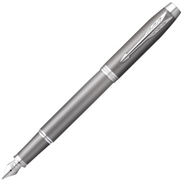 IM Rituals Gradient Grey/Chrome Stylo-plume dans le groupe Stylos / Stylo haute de gamme / Stylo à plume chez Pen Store (135487_r)