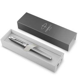 IM Rituals Gradient Grey/Chrome Stylo-plume dans le groupe Stylos / Stylo haute de gamme / Stylo à plume chez Pen Store (135487_r)