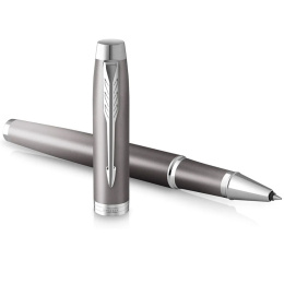 IM Rituals Gradient Grey/Chrome Rollerball dans le groupe Stylos / Stylo haute de gamme / Roller chez Pen Store (135489)