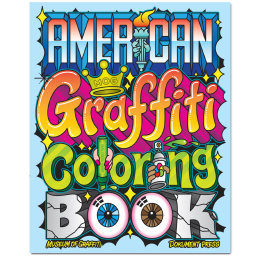 American Graffiti Coloring Book dans le groupe Loisirs créatifs / Livres / Album de coloriage pour les adultes chez Pen Store (135491)