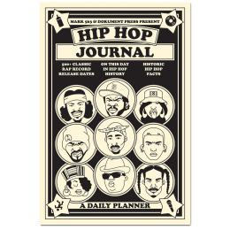 Hip Hop Journal: A Daily Planner dans le groupe Papiers & Blocs / Calendriers et agendas / Calendriers 12 mois chez Pen Store (135493)