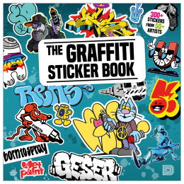 The Graffiti Sticker Book: 300+ stickers dans le groupe Loisirs créatifs / Former / Stickers chez Pen Store (135495)