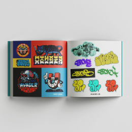 The Graffiti Sticker Book: 300+ stickers dans le groupe Loisirs créatifs / Former / Stickers chez Pen Store (135495)