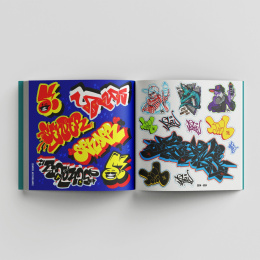 The Graffiti Sticker Book: 300+ stickers dans le groupe Loisirs créatifs / Former / Stickers chez Pen Store (135495)