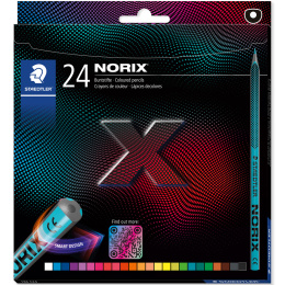 Crayons de couleur Norix – boîte de 24 dans le groupe Kids / Crayons pours les enfants / Crayons de couleurs pour les enfants chez Pen Store (135515)