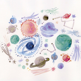 Gansai Tambi Aquarelle lot de 5 Granulating Colors 2 dans le groupe Matériels d'artistes / Couleurs de l'artiste / Peinture aquarelle / Aquarelle en godet chez Pen Store (135537)