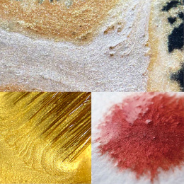 Gansai Tambi aquarelle lot de 24 Metallic 2 dans le groupe Matériels d'artistes / Couleurs de l'artiste / Peinture aquarelle / Aquarelle en godet chez Pen Store (135538)