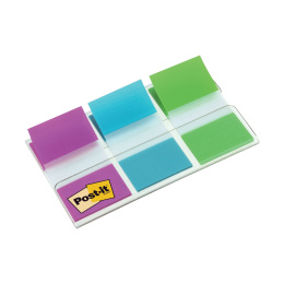 Post-it Index Tabs 25,4x43,2 mm 3 couleurs dans le groupe Papiers & Blocs / Écrire et consigner / Post-it et blocs-notes chez Pen Store (135556)
