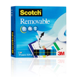 Scotch Ruban 811 amovible 19 mm x 33 m dans le groupe Loisirs créatifs / Accessoires Hobby / Ruban adhésif chez Pen Store (135565)