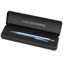 Snap Metallic Stylo à bille Frosted Blue dans le groupe Stylos / Stylo haute de gamme / Stylo à bille chez Pen Store (135582)