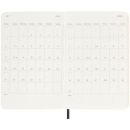 Calendrier 18M WeekNote Soft Cover Pocket Black dans le groupe Papiers & Blocs / Calendriers et agendas / Calendriers 18 mois chez Pen Store (135587)
