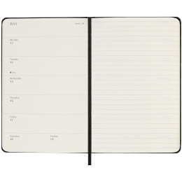 Calendrier 18M WeekNote Hard Cover Pocket Black dans le groupe Papiers & Blocs / Calendriers et agendas / Calendriers 18 mois chez Pen Store (135590)