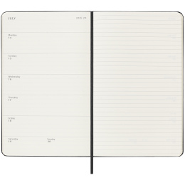 Calendrier 18M WeekNote Hard Cover Large Black dans le groupe Papiers & Blocs / Calendriers et agendas / Calendriers 18 mois chez Pen Store (135591)