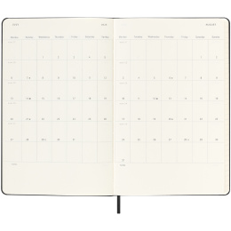 Calendrier 18M WeekNote Hard Cover Large Black dans le groupe Papiers & Blocs / Calendriers et agendas / Calendriers 18 mois chez Pen Store (135591)