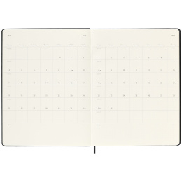 Calendrier 18M WeekNote Hard Cover XL Black dans le groupe Papiers & Blocs / Calendriers et agendas / Calendriers 18 mois chez Pen Store (135592)