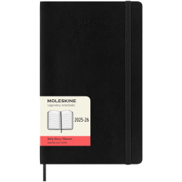 Calendrier 18M Daily Soft Cover Large Black dans le groupe Papiers & Blocs / Calendriers et agendas / Calendriers 18 mois chez Pen Store (135595)