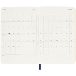 Calendrier 18M WeekNote Soft Cover Pocket Sapphire Blue dans le groupe Kundsegment / Kundsegment Office & Planning chez Pen Store (135598)