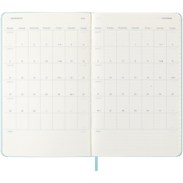 Calendrier 18M WeekNote Hard Cover Large Aquamarine dans le groupe Papiers & Blocs / Calendriers et agendas / Calendriers 18 mois chez Pen Store (135604)