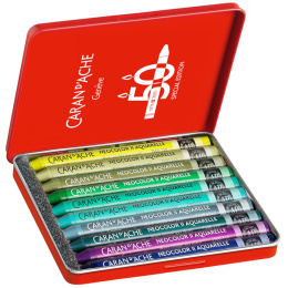 Neocolor II Aquarelle 50 Years Lush Set de 10 dans le groupe Matériels d'artistes / Couleurs de l'artiste / Pastels / Pastels à la cire chez Pen Store (135628)