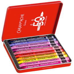 Neocolor II Aquarelle 50 Years Pop Set de 10 dans le groupe Matériels d'artistes / Couleurs de l'artiste / Pastels / Pastels à la cire chez Pen Store (135630)