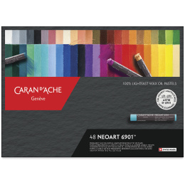Neoart Pastel à l'huile et à la cire 48 set dans le groupe Matériels d'artistes / Craie et Graphite / Craies pastel chez Pen Store (135636)