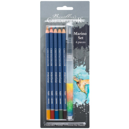 Marino Set d'aquarelles 6 pièces dans le groupe Stylos / Crayons d'artistes / Crayons aquarellables chez Pen Store (135645)