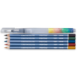 Marino Set d'aquarelles 6 pièces dans le groupe Stylos / Crayons d'artistes / Crayons aquarellables chez Pen Store (135645)