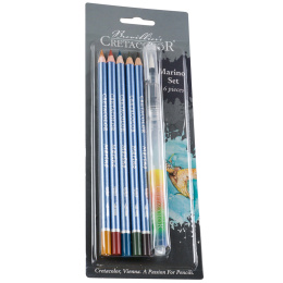 Marino Set d'aquarelles 6 pièces dans le groupe Stylos / Crayons d'artistes / Crayons aquarellables chez Pen Store (135645)