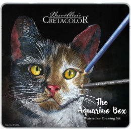 The Aquarino Box set d'aquarelles 24 pièces dans le groupe Stylos / Crayons d'artistes / Crayons aquarellables chez Pen Store (135647)