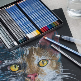 The Aquarino Box set d'aquarelles 24 pièces dans le groupe Stylos / Crayons d'artistes / Crayons aquarellables chez Pen Store (135647)