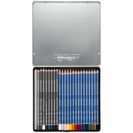 The Aquarino Box set d'aquarelles 24 pièces dans le groupe Stylos / Crayons d'artistes / Crayons aquarellables chez Pen Store (135647)