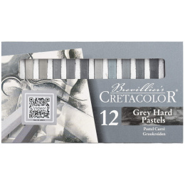 Pastels durs Niveaux de gris set de 12 dans le groupe Matériels d'artistes / Craie et Graphite / Craies pastel chez Pen Store (135650)