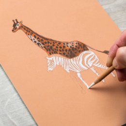 Set d'esquisse 7 pièces dans le groupe Matériels d'artistes / Craie et Graphite / Fusain et crayons fusains chez Pen Store (135652)