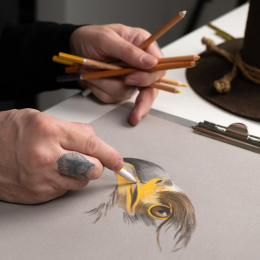 Eagle Ensemble de dessin 12 pièces dans le groupe Stylos / Crayons d'artistes / Crayons pastels chez Pen Store (135655)