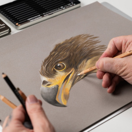 Eagle Ensemble de dessin 12 pièces dans le groupe Stylos / Crayons d'artistes / Crayons pastels chez Pen Store (135655)